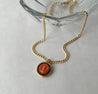 Vintage YSL Red Ombre Small Necklace