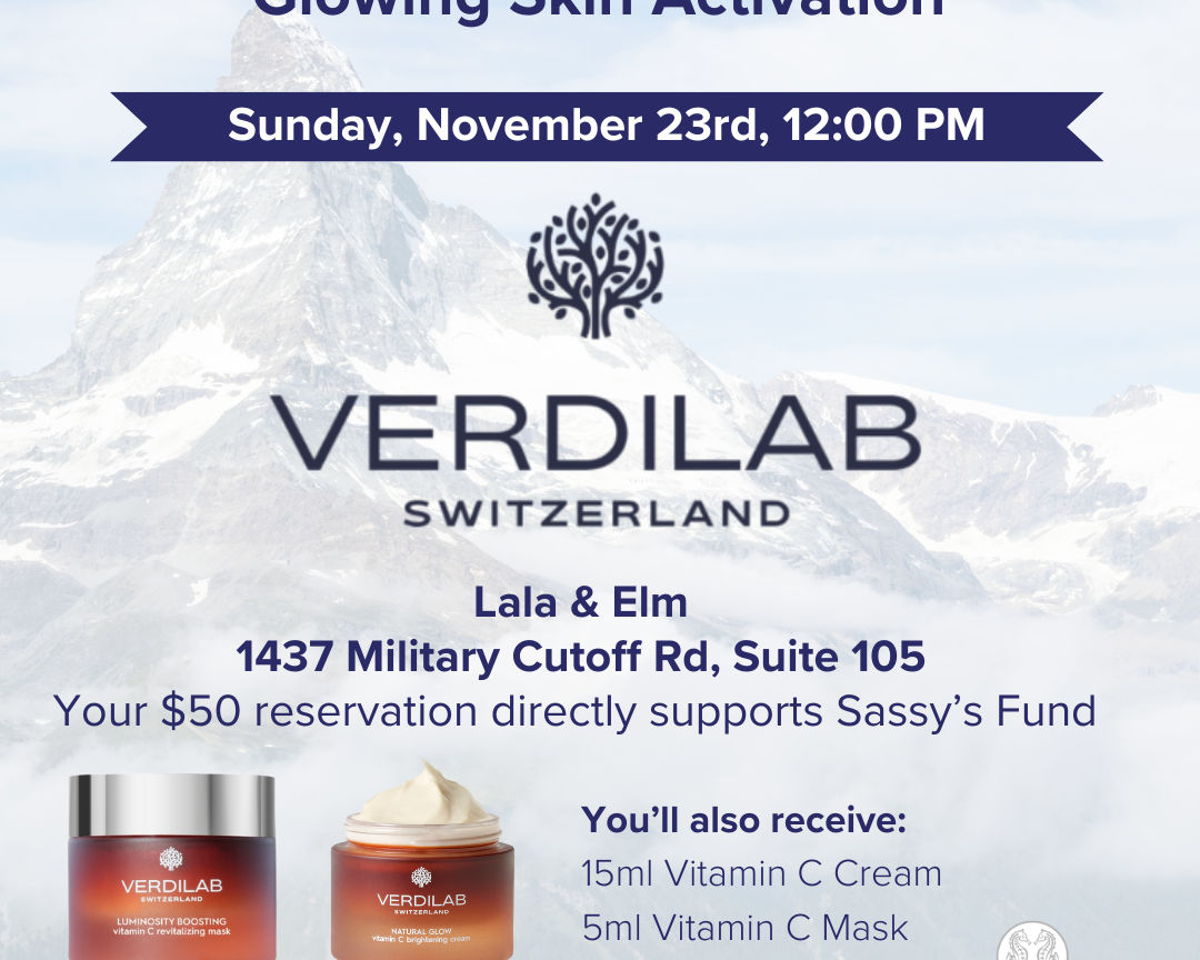 A Masterclass for a Cause: Experience the Art & Science of Swiss Skincare with VERDILAB