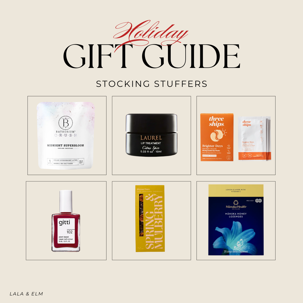 Holiday Gift Guide - Stocking Stuffers