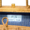 Rosie Square Rattan Crossbody Bag