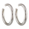 2.5" Perfect Hoops- Silver