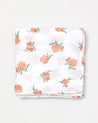 Peach Blossom Swaddling Blanket