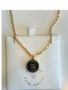 Vintage 'Classic Black' & Gold Necklace