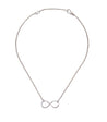 Infinity Necklace- Silver